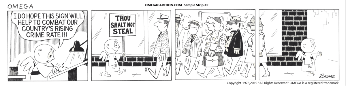 Do Not Steal Sample Strip